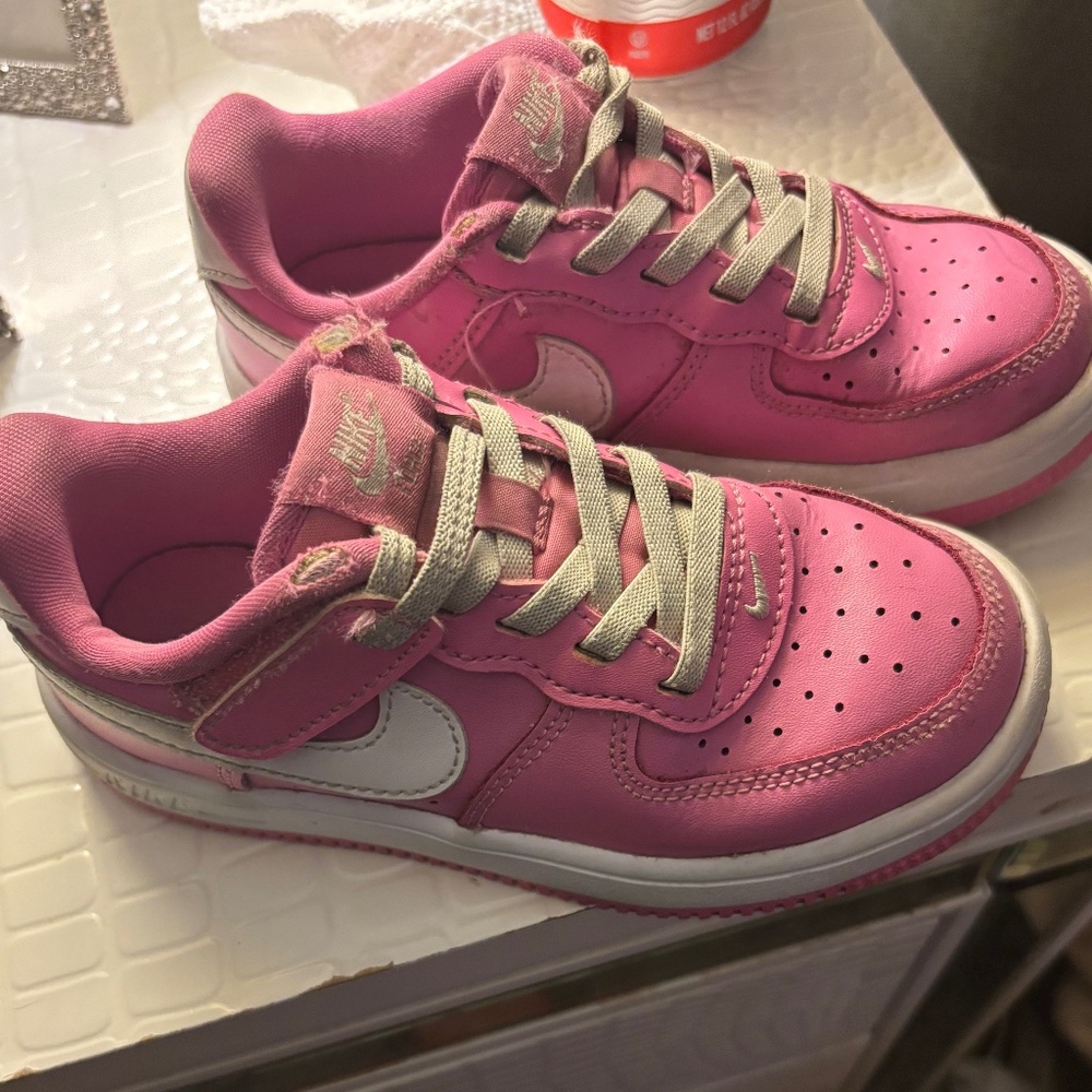 Pink Nike girls size 11c